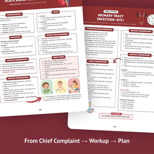 346-Page Essential Family Nurse Practitioner Paper Book