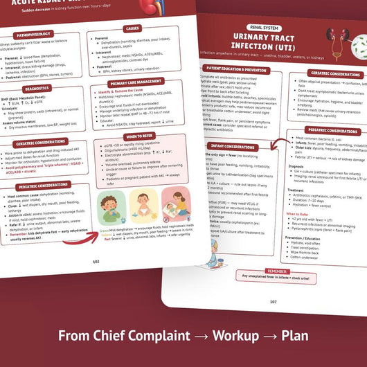 346-Page Essential Family Nurse Practitioner Paper Book
