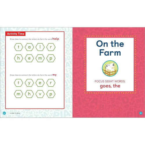 Sight Words Storybook: 25 Simple Stories & Activities for Beginner Readers