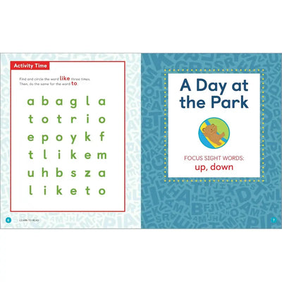 Sight Words Storybook: 25 Simple Stories & Activities for Beginner Readers