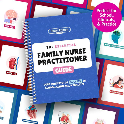 346-Page Essential Family Nurse Practitioner Paper Book