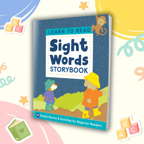 Sight Words Storybook: 25 Simple Stories & Activities for Beginner Readers